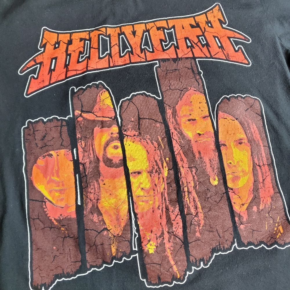 Vtg HellYeah HellFucknYeah Band Shirt sz Medium. Vinnie Paul.
